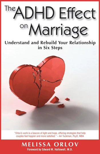 The ADHD Effect on Marriage by Melissa Orlov - Book Cover Image