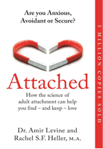 Book cover of Attached by Amir Levine and Rachel Heller