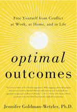 Therapist recommended conflict resolution book for couples - Optimal Outcomes by Jennifer Goldman-Wetzler