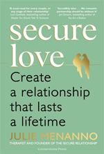 Therapist recommended attachment book for couples - Secure Love by Julie Menanno